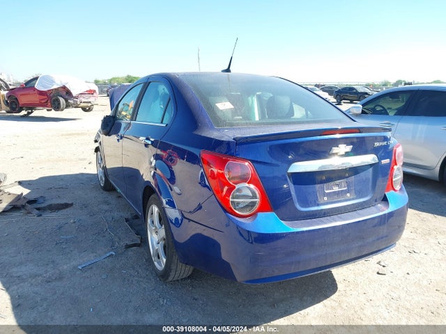 Chevrolet Sonic Ltz Auto 2014 1G1JE5SB0E4229675 Image 3