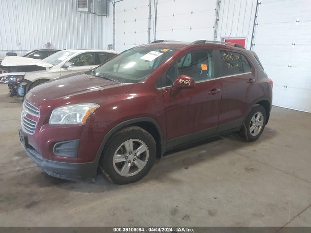 Chevrolet Trax Lt 2016 3GNCJLSB3GL184896 Image 2