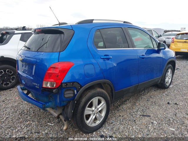 Chevrolet Trax Lt 2016 KL7CJPSB9GB742331 Image 4