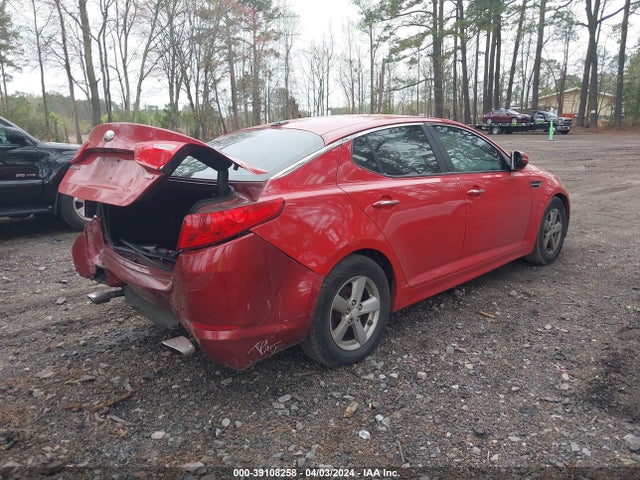 KIA Optima Lx 2014 5XXGM4A75EG292305 Image 4