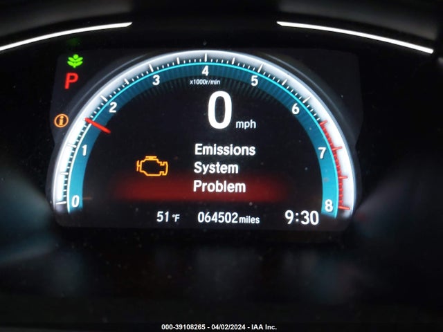 Honda CIVIC EX 2020 19XFC1F38LE015253 Image 15