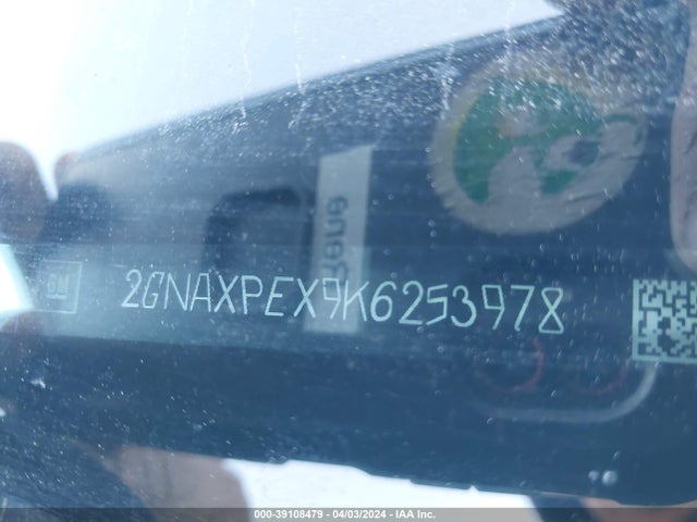 Chevrolet Equinox Premier 2019 2GNAXPEX9K6253978 Image 9