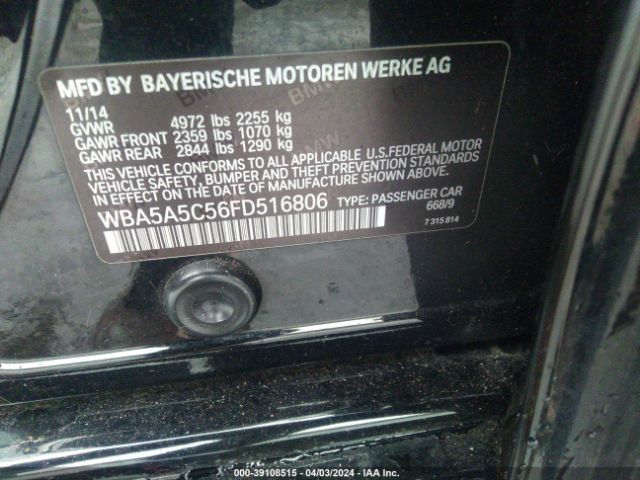 WBA5A5C56FD516806 BMW 528I