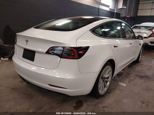 Tesla Model 3 Rear-wheel Drive 2022 5YJ3E1EA8NF317796 Image 4