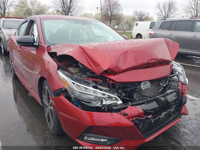 Nissan Sentra Sr Xtronic Cvt 2020 3N1AB8DV2LY292329 Image 1