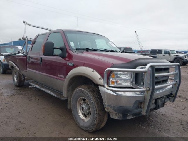 Auction sale of the 2004 Ford F-350 Lariat/xl/xlt, vin: 1FTSW31P34EC02389, lot number: 39108831
