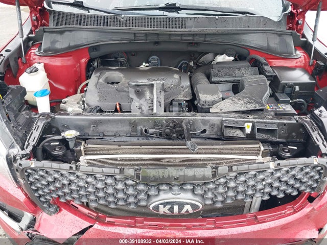 KIA Sorento 2.4l Lx 2018 5XYPGDA36JG392536 Image 10