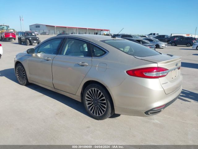 3FA6P0D91JR246674 Ford Fusion Titanium