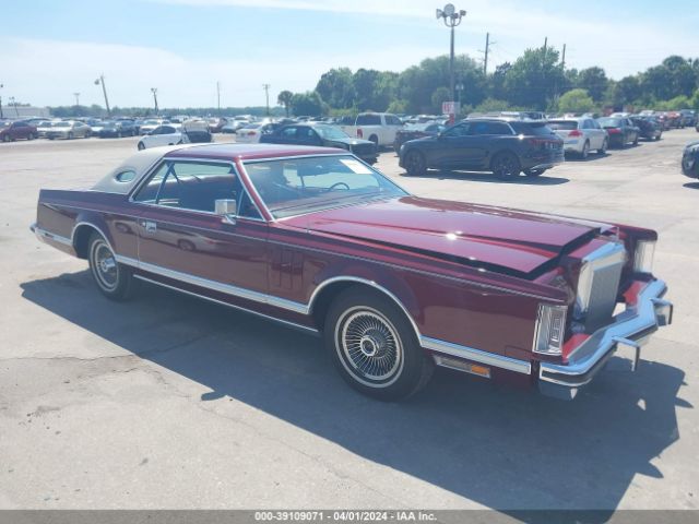 1979 LINCOLN MARK VI 9Y89S747248      