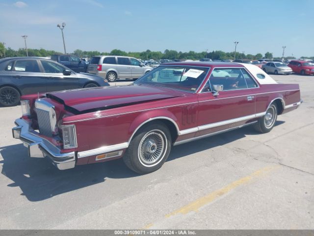 1979 LINCOLN MARK VI 9Y89S747248       Photo 1