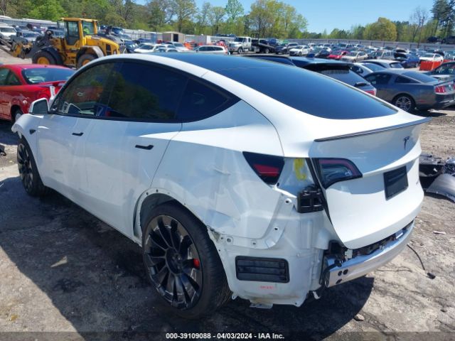 7SAYGDEF8NF516783 Tesla Model Y Performance Dual Motor All-wheel Drive