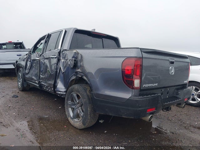 Honda Ridgeline Rtl-e 2022 5FPYK3F77NB035637 Image 3