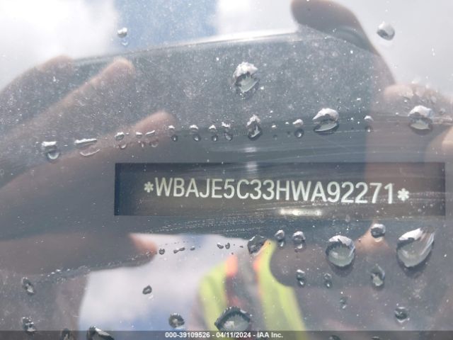 WBAJE5C33HWA92271 BMW 540I