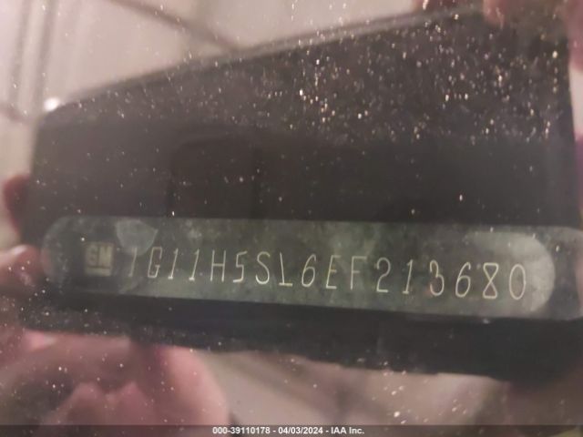 1G11H5SL6EF213680 Chevrolet Malibu 1lz