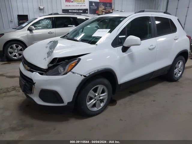 Chevrolet Trax Awd Lt 2021 KL7CJPSB5MB346991 Image 2