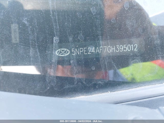 Hyundai Sonata 2016 5NPE24AF7GH395012 Image 9