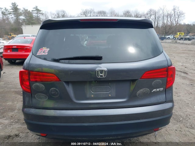 Honda Pilot Ex-l 2016 5FNYF6H54GB058161 Image 16