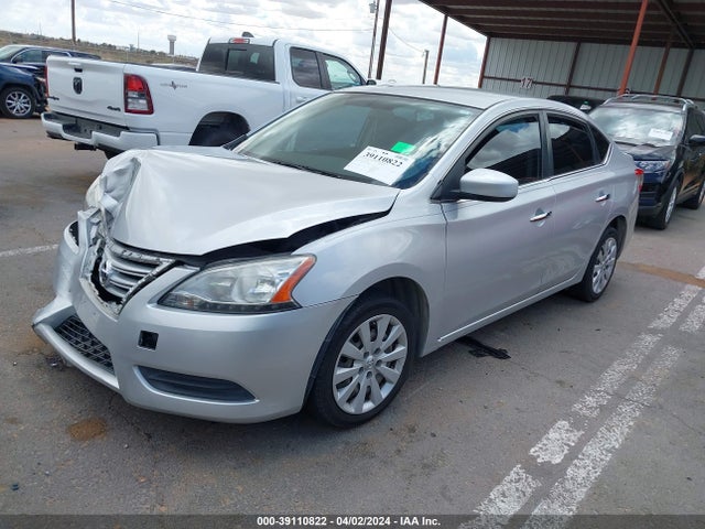 Nissan SENTRA SV 2014 3N1AB7APXEY206056 Image 2