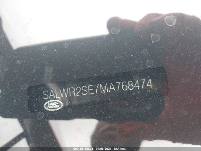 SALWR2SE7MA768474 Land Rover Range Rover Sport Hse Dynamic