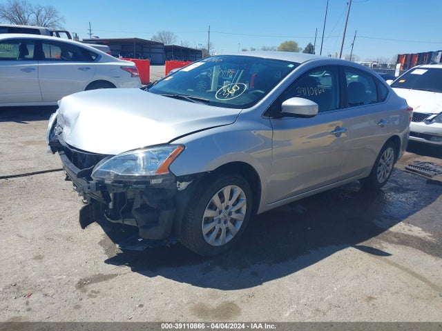 Nissan SENTRA S 2014 3N1AB7AP0EL656943 Image 2
