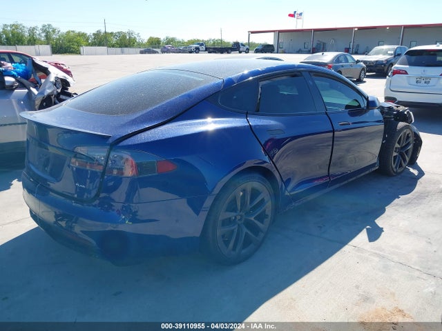 Tesla Model S Plaid Tri Motor All-wheel Drive 2022 5YJSA1E67NF470740 Image 4