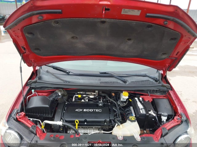 Chevrolet Sonic Lt Auto 2016 1G1JC5SH4G4153438 Image 10