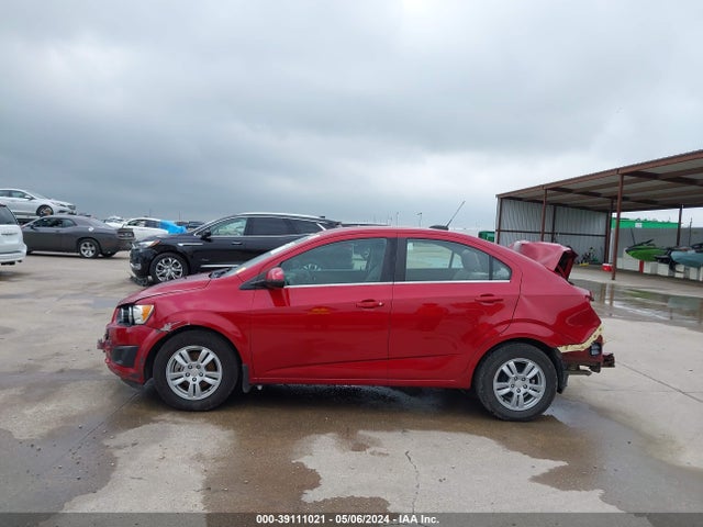Chevrolet Sonic Lt Auto 2016 1G1JC5SH4G4153438 Image 14