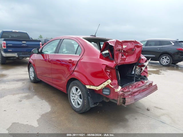 Chevrolet Sonic Lt Auto 2016 1G1JC5SH4G4153438 Image 3