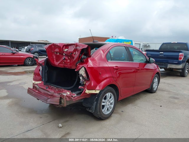 Chevrolet Sonic Lt Auto 2016 1G1JC5SH4G4153438 Image 4