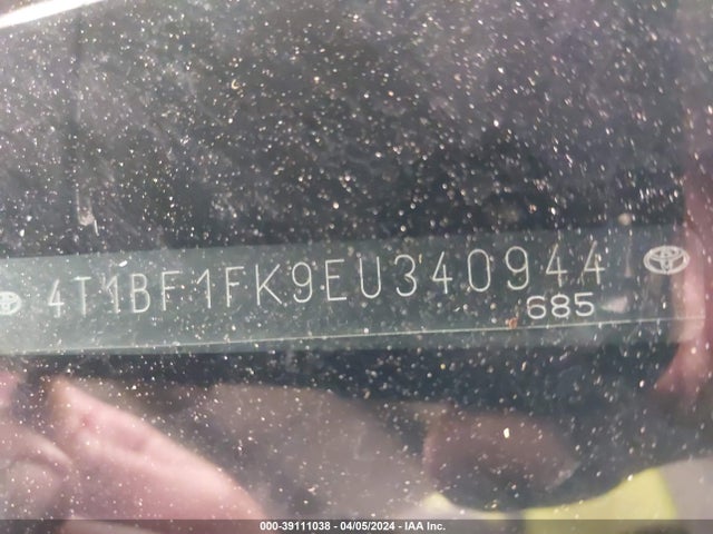Toyota CAMRY SE 2014 4T1BF1FK9EU340944 Image 17