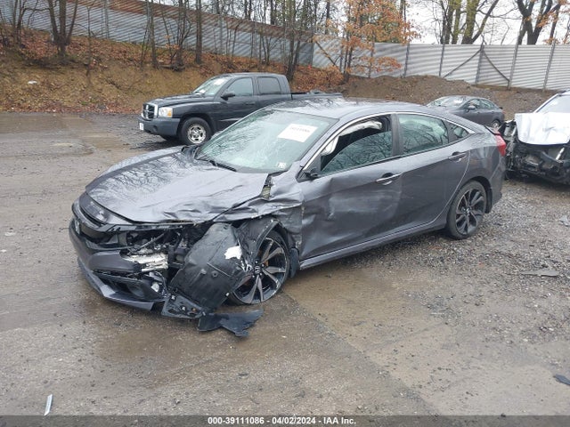 Honda Civic Sport 2021 2HGFC2F86MH517753 Image 2