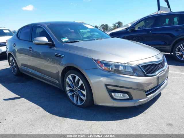 Продажа на аукционе авто 2015 Kia Optima Sx Turbo, vin: 5XXGR4A62FG513756, номер лота: 39111226