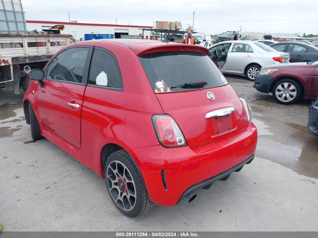 2013 FIAT 500 3C3CFFHH1DT596175 Photo 2