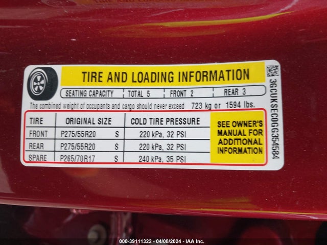 Chevrolet Silverado 1500 1lz 2016 3GCUKSEC0GG354584 Image 9