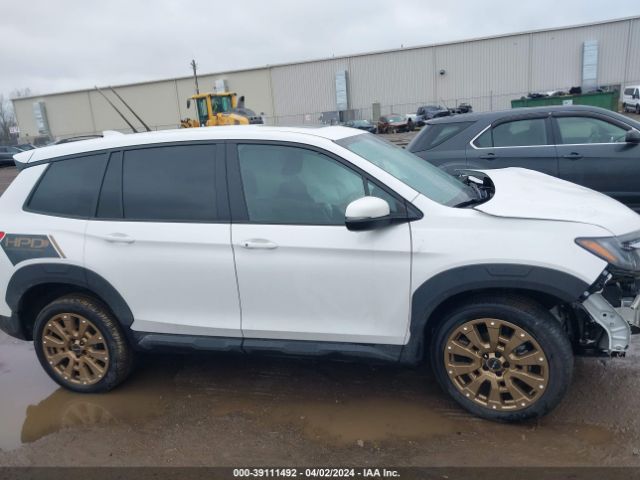 5FNYF8H58PB033341 Honda Passport Awd Ex-l