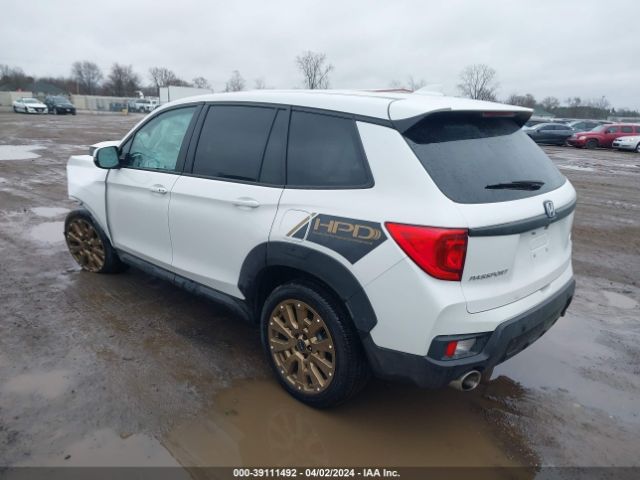 5FNYF8H58PB033341 Honda Passport Awd Ex-l