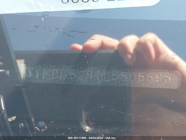 Toyota 4runner Limited 2020 JTEBU5JR1L5806696 Image 9