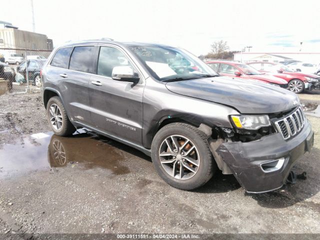 2018 Jeep Grand Cherokee Limited 4x4 მანქანა იყიდება აუქციონზე, vin: 1C4RJFBG0JC399316, აუქციონის ნომერი: 39111591