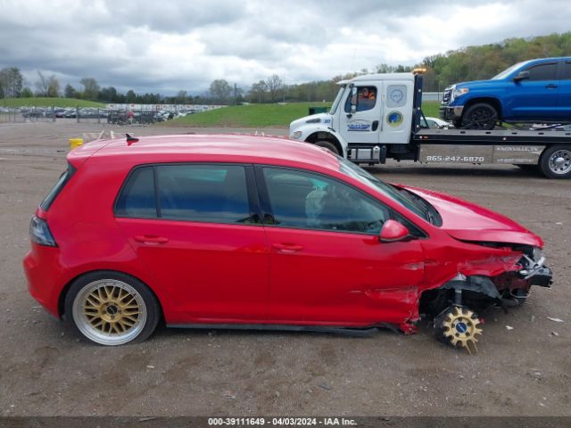 3VW4T7AUXHM053720 Volkswagen Golf Gti Autobahn 4-door/s 4-door/se 4-door/sport 4-door