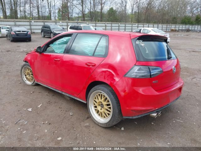 3VW4T7AUXHM053720 Volkswagen Golf Gti Autobahn 4-door/s 4-door/se 4-door/sport 4-door