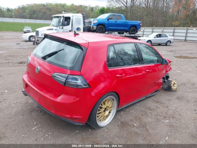 3VW4T7AUXHM053720 Volkswagen Golf Gti Autobahn 4-door/s 4-door/se 4-door/sport 4-door