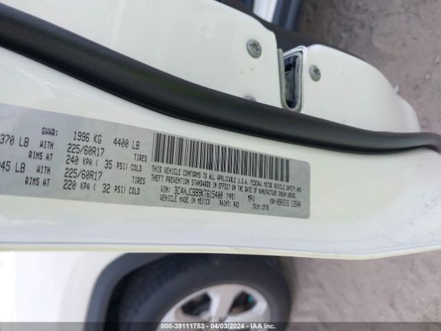 3C4NJCBB9KT615400 Jeep Compass Latitude Fwd