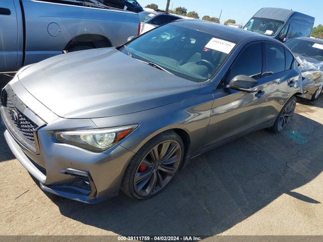 JN1FV7AR5JM481037 Infiniti Q50 3.0t Red Sport 400