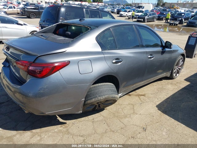 JN1FV7AR5JM481037 Infiniti Q50 3.0t Red Sport 400