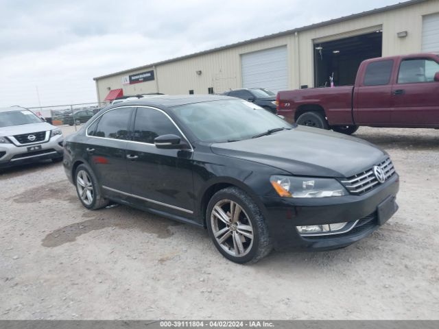 Auction sale of the 2014 Volkswagen Passat 2.0l Tdi Sel Premium, vin: 1VWCN7A33EC110270, lot number: 39111804