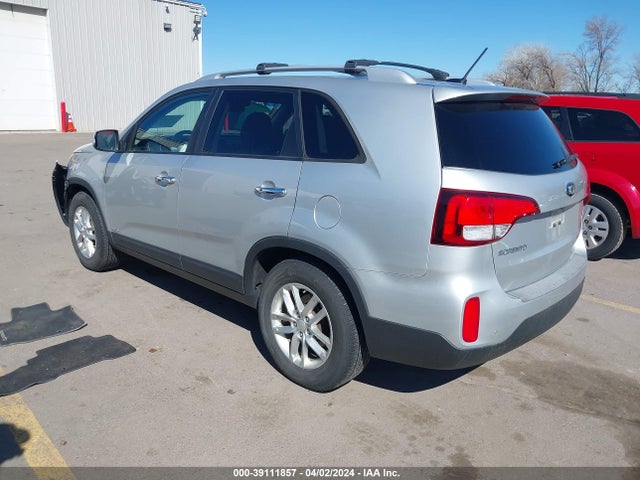 KIA SORENTO LX 2014 5XYKTDA66EG527083 Image 3