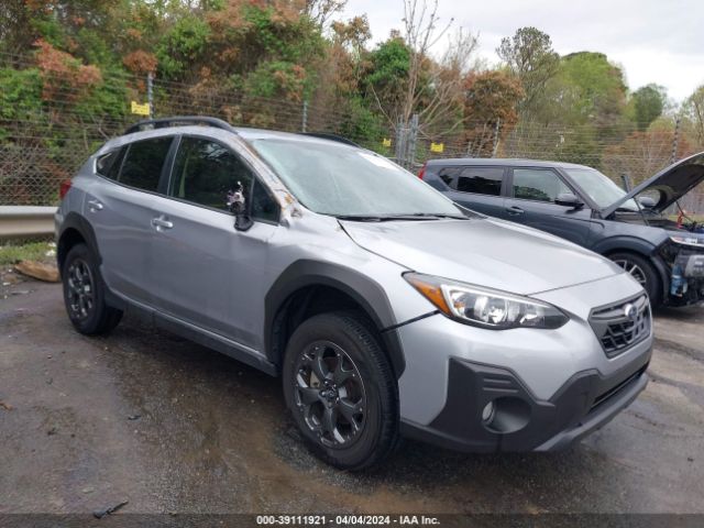 Auction sale of the 2022 Subaru Crosstrek Sport, vin: JF2GTHRCXNH258554, lot number: 39111921