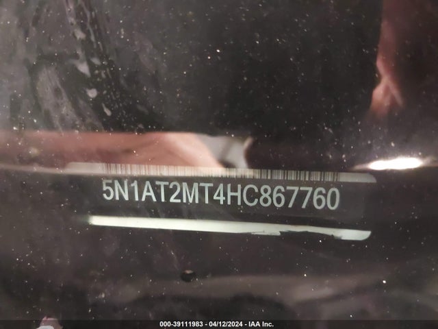 Nissan ROGUE SV 2017 5N1AT2MT4HC867760 Image 17