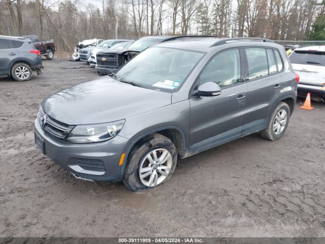 WVGBV7AX9GW617219 Volkswagen TIGUAN S