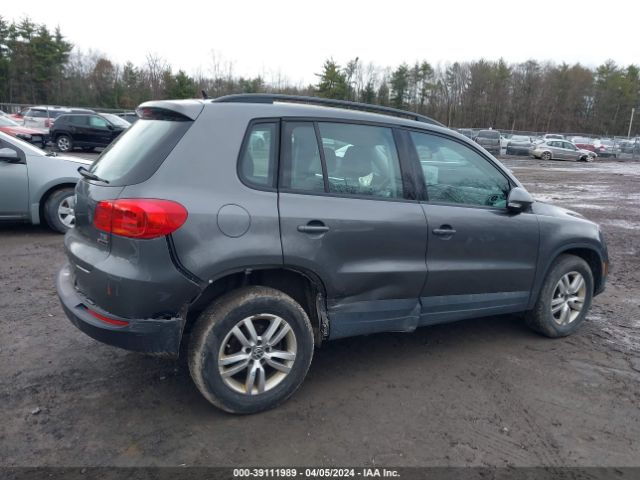 WVGBV7AX9GW617219 Volkswagen TIGUAN S